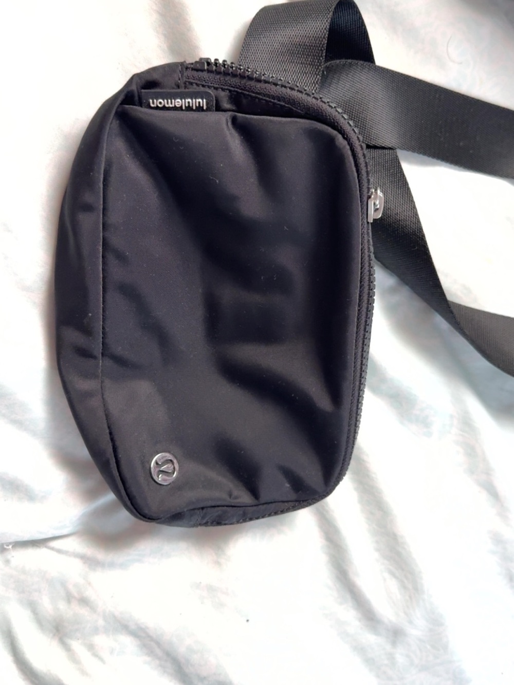 lululemon athletica Black Compact Sling Belt Bag
